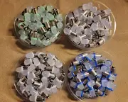 (10)FROSTED BAYONET LAMPS/Drake TR-3 TR-4 TR-6 Transceiver BULBS /COLOR CHOICE !