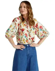 [Fate & Becker] Guadalupe Top in Cream