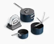 Space 3-piece Non-Stick Saucepan Set | Joseph Joseph AU