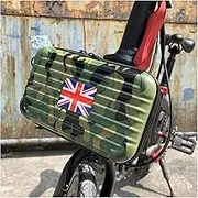 Breast Milk Storage Bag Folding Bicycle Hard Shell Bag with Fixed Bracket Fashion Storage Bag Personalized Decoration Storage Bag (Size : 11)