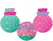 Barbie Dream Together Mattel Doll Kids Birthday Party Decoration Paper Lanterns