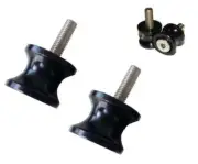 Kawasaki Motorcycle swing arm paddock stand bobbins 10mm 1.25mm thread