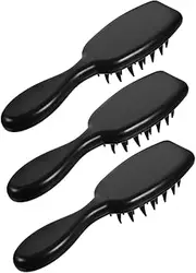 DEARMAMY 3pcs Shampoo Scalp Massager Hair Scrubber For Care Dandruff Brush Scalp Exfoliator Scalp Care Brush Tool