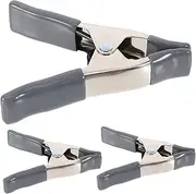 HOLIDYOYO 3pcs Heavy Duty Spring Clamps Coated Backdrop Clips for Photography Crafts Woodworking Durable Portable Design Versatile Use for Home Decoration
