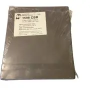 Hammond Manufacturing 1598CBR ABS Plastic Clam Shell Body Enclosures w/End Panel
