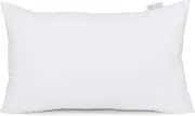 Acanva Decorative Rectangle Throw Pillow Inserts Hypoallergenic Form Stuffer Cushion Sham Filler, 1 Count (Pack of 1), White
