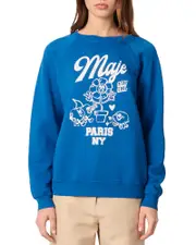 Maje Graphic Sweatshirt