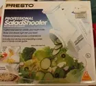 NIB PRESTO WHITE PROFESSIONAL ELECTRIC SALADSHOOTER SHREDDER 02970 / BONUS ITEMS