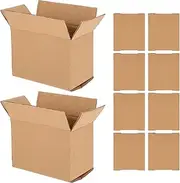 TEMPNAP Paper Boxes for Moving Small Cardboard Boxes Set for Packaging Shipping