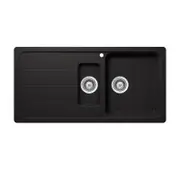 Schock Formhaus 1 & 1/4 Kitchen Sink with Drainer Nero