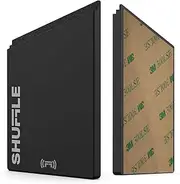 [SHUFFLE LIFE] Shuffle Wallet for Men - Innovative Deck-of-Cards Opening Mechanism Wallet with RFID Blocking, Ultim Slim Modular Design to Holds 6-8 Cards, Sleek Money Clip & Aluminum Men Wallet, Grey, Men Wallet
