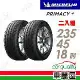 【Michelin 米其林】PRIMACY 4-2354518吋_235/45/18_二入組 輪胎(車麗屋)