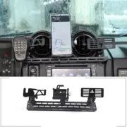 Alloy Center Dashboard Phone Holder Walkie Talkie Bracket For Hummer H2 2003-07