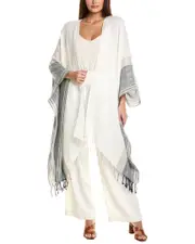Brunello Cucinelli Linen-Blend Wrap