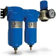 MASTER Q 1/2inch 0.01 Micron Dual Main Line Filter Set w. Outlet Regulator QDF046DRSSET