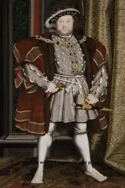 King Henry VIII of England PHOTO Tudor King of England