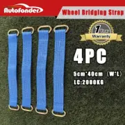 4PC Wheel Bridging / Link / Strap Trailer Tie Down Car Recovery 16" /40CM