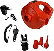 Battery-Powered Portable Air Pump Multi-use Inflator Deflator for Camping Abs Material Quick-Fill for Air Mattresses Boats Inflatables