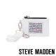 【STEVE MADDEN】BRICHIE 時尚潮流款 字母零錢包(白色)