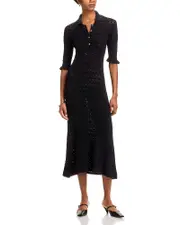 Sea Rue Pointelle Midi Dress