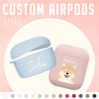 在飛比找蝦皮購物優惠-免運*SILIA*客製化 Airpods 保護套 Airpo