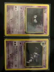 Haunter 29/102 + Gastly 50/102 Base Set Unlimited Uncommon NM Near Mint