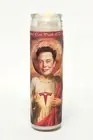 Saint Elon Musk Religious Candle with Tea Light 8" x 2" Handmade - New