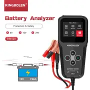 6V 12V 24V Automotive Car Battery Tester Charging Cranking Test Analyzer 2000CCA