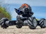 4WD T90 RC Tank NERF Bullet Firing Gun Remote Radio Army Battle Model Toy Kids