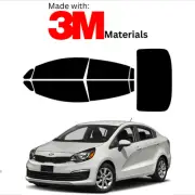 Precut Window Tint Kit For Kia Rio 12-17 Color Stable Ceramic Made With 3M