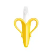Banana Shape Safe Toddle Teether Baby Silicone Training Toothbrush BPA Free Bana
