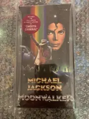 VHS Michael Jackson MOONWALKER And THE MAKING OF THRILLER Brand New Sealed