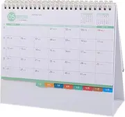 ERINGOGO Desk Calendar Monthly Calendar for Home Office Compact Stylish Design for Desk Organization Space Saving Decorative Calendar