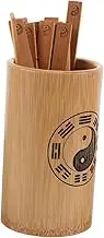 RORPOIR 1 Set Portable I Ching Bamboo Fortune Telling Bucket for Accurate Predictions Feng Shui Learning Tool for Decision Support and Balance