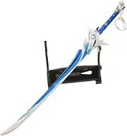 [HAMISH] Game Genshin Impact Merch Kamisato Ayato Keychain 5-Star Weapon Haran Geppaku Futsu Keychain Game Accessories Props Pendant Hangings Ornaments