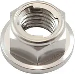 Aeroflow M10X1.50 Titanium Locking Nut 6 Point Hex Singl M10 X 1.50mm - AF3604-0010