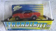 JOHNNY LIGHTNING HO SLOT CAR 1970 PLYMOUTH BARRACUDA ORANGE BLACK TOP