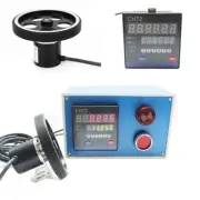 Digital LCD Display Length Electronic Counter Meter Measurement Roller +Encoder