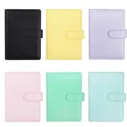 Portable Binder Notebook Refillable Binder Budget Planner Loose-leaf Journal