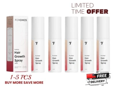 FORCHICS Hair Growth Spray -Non-Greasy Oil & Promote Thicker Natural Hai r~