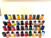 Madeira 100% Poly Embroidery Thread 40 Spools - Lot 20