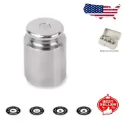 Reliable 1000g Calibration Weight in Durable Stainless Steel - Class 7 Certified