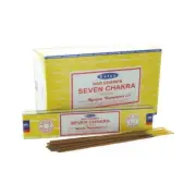 BRAND NEW - Satya Seven Chakra Incense Sticks - 180 Grams - Meditation Yoga