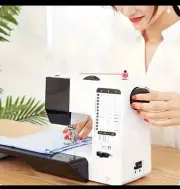 Household Electric Mini Sewing Machine, 38 Stitches, Multifunction Sewing Machin