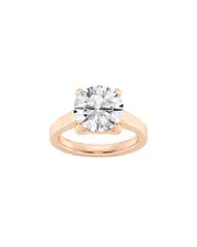 Lab Grown Diamonds 14K Rose Gold 5.00 ct. tw. Lab-Grown Diamond Solitaire Engagement Ring