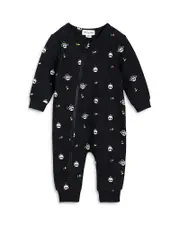 Miles The Label Boys' Glow in the Dark Calavera Print Coverall - Baby