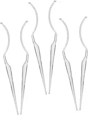 ARTSEWPLY 6Pcs Eyelash Display Holder Reusable False Eyelash Sticks for Easy Access and Organization Professional Tool for Makeup Artists and Beauty Salons