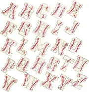 OHPHCALL 26Pcs Decorative Coat Hat Patches Multi Function Letter Shaped Patches for DIY Clothing Repair Embellishments for Bags Shoes Accessories