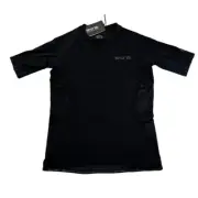 Skins DNAmic Ultimate Men's Short Sleeve Black Compression Top Size L NWT