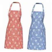 Kitchen Cooking Apron, Adjustable Bib Chef Aprons for 2pcs Gift Box Pack